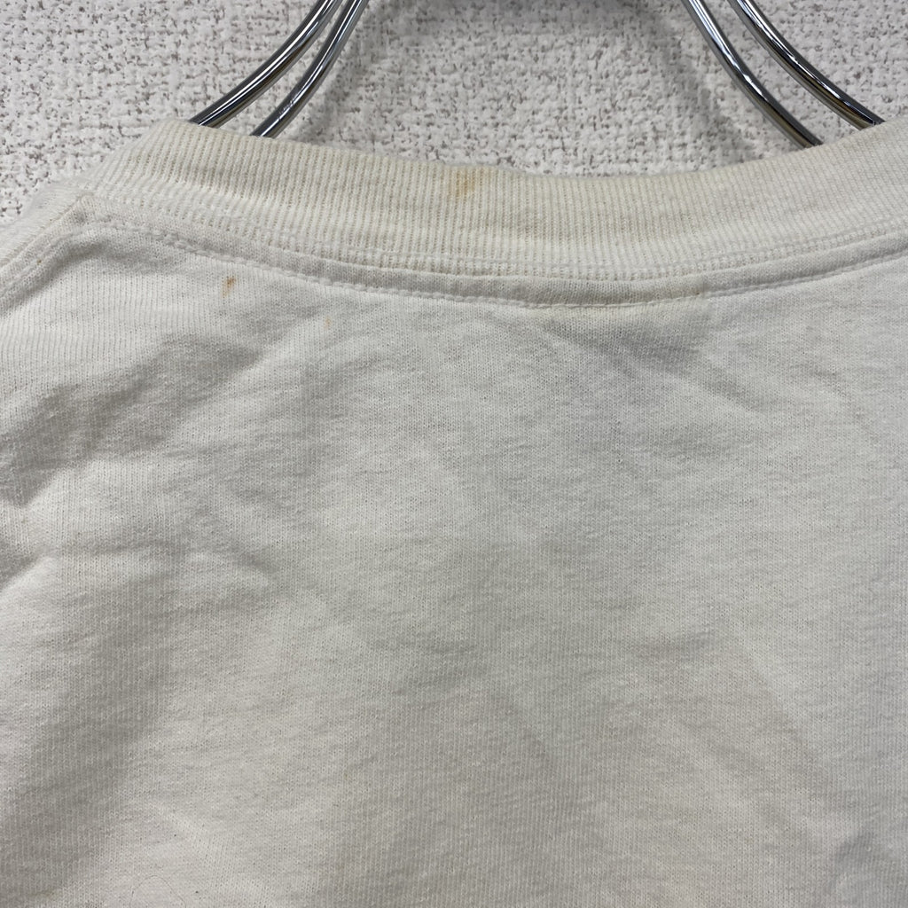 GILDAN　ギルダン　半袖プリントTシャツ　白　ホワイト　Sサイズ　古着