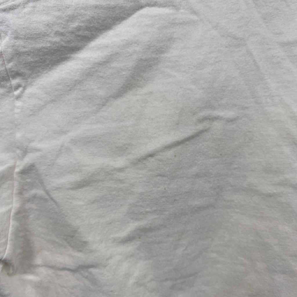 GILDAN　ギルダン　半袖プリントTシャツ　白　ホワイト　Sサイズ　古着