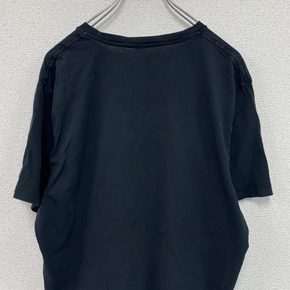 Rocknowl　ロックノウル　BATBOWL　バットアウル　半袖プリントTシャツ　黒　ブラック　Lサイズ