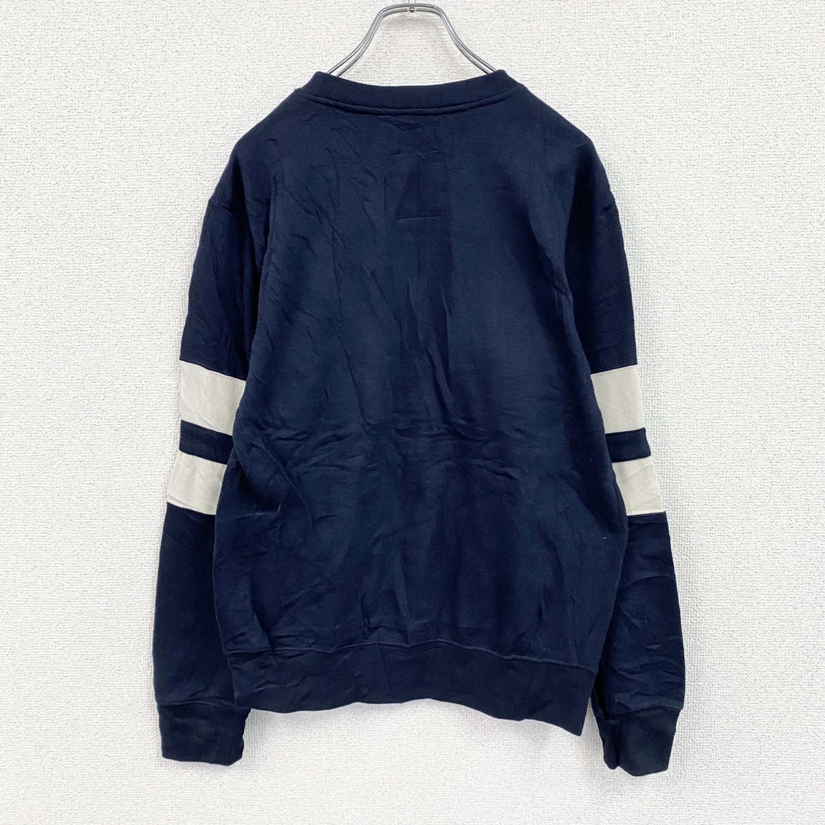 New York Popular　ニューヨークポピュラー　スウェット/トレーナー　紺　ネイビー　Mサイズ　古着