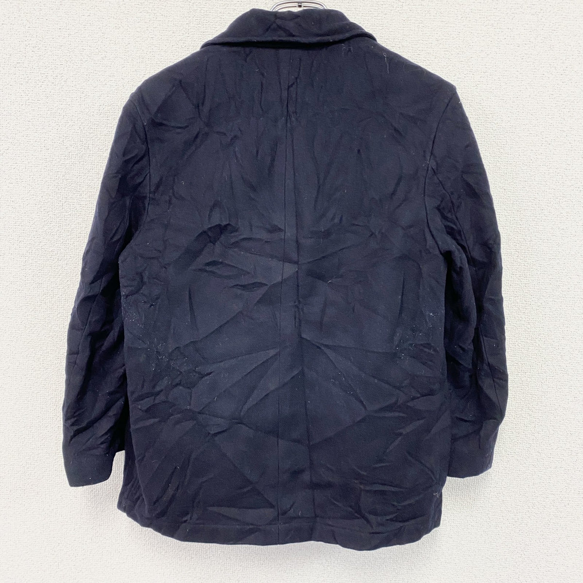 BURBERRY　バーバリー　ピーコート　紺　ネイビー　150Aサイズ　古着
