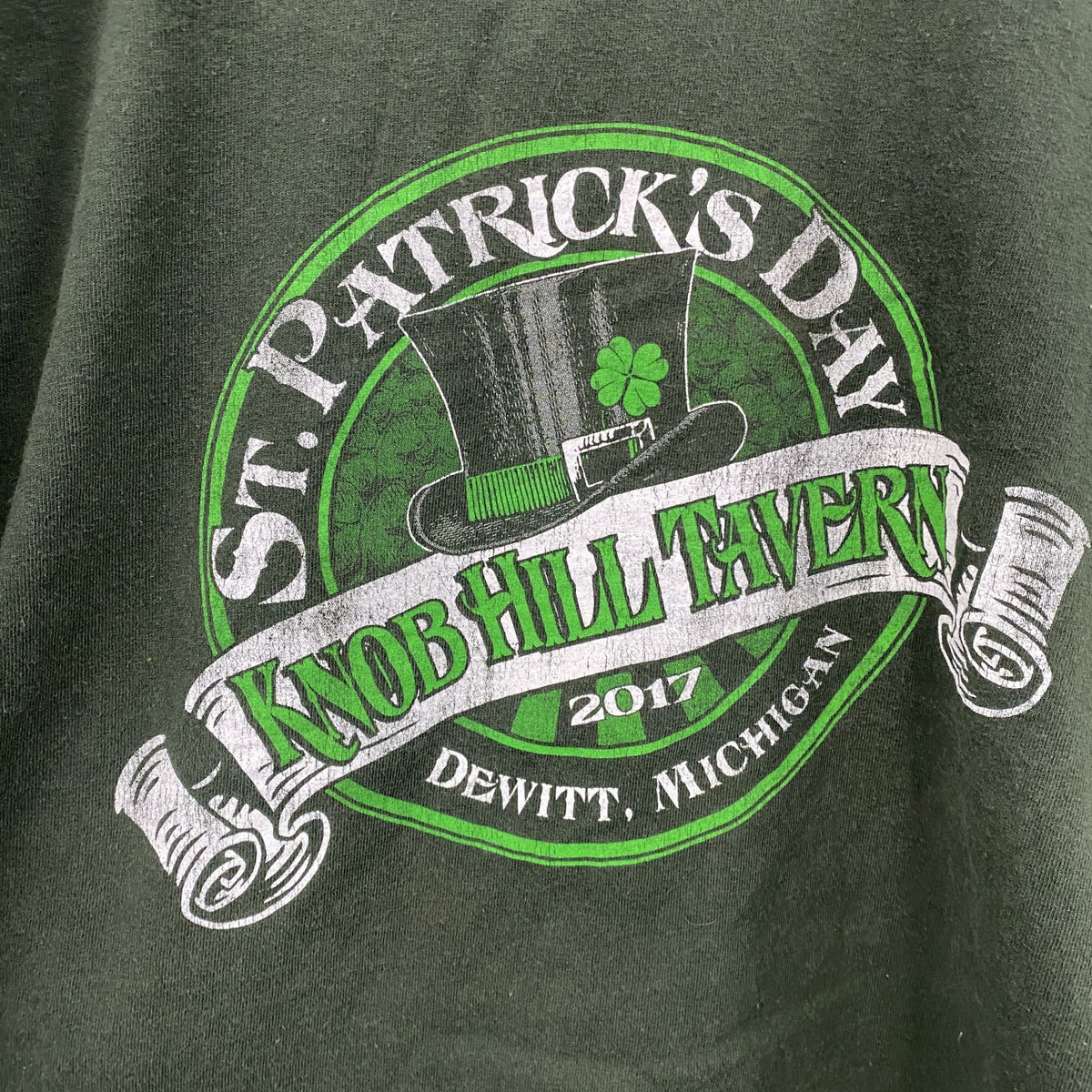 GILDAN　ギルダン　長袖Tシャツ/ロンT　深緑　ディープグリーン　2XLサイズ　古着