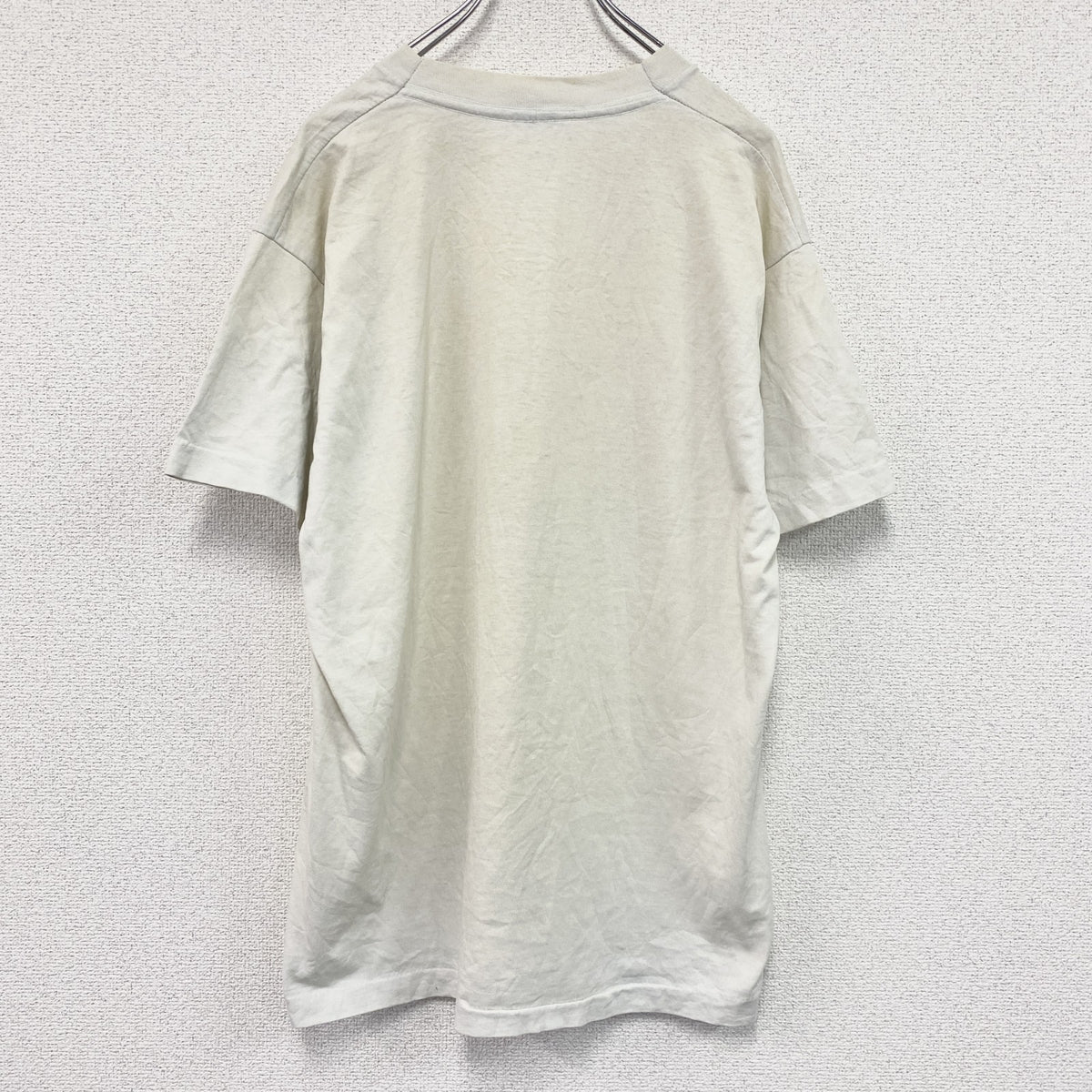 80s　SCREEN STARS　スクリーンスターズ　半袖プリントTシャツ　白　ホワイト　XLサイズ　　ヴィンテージ　古着