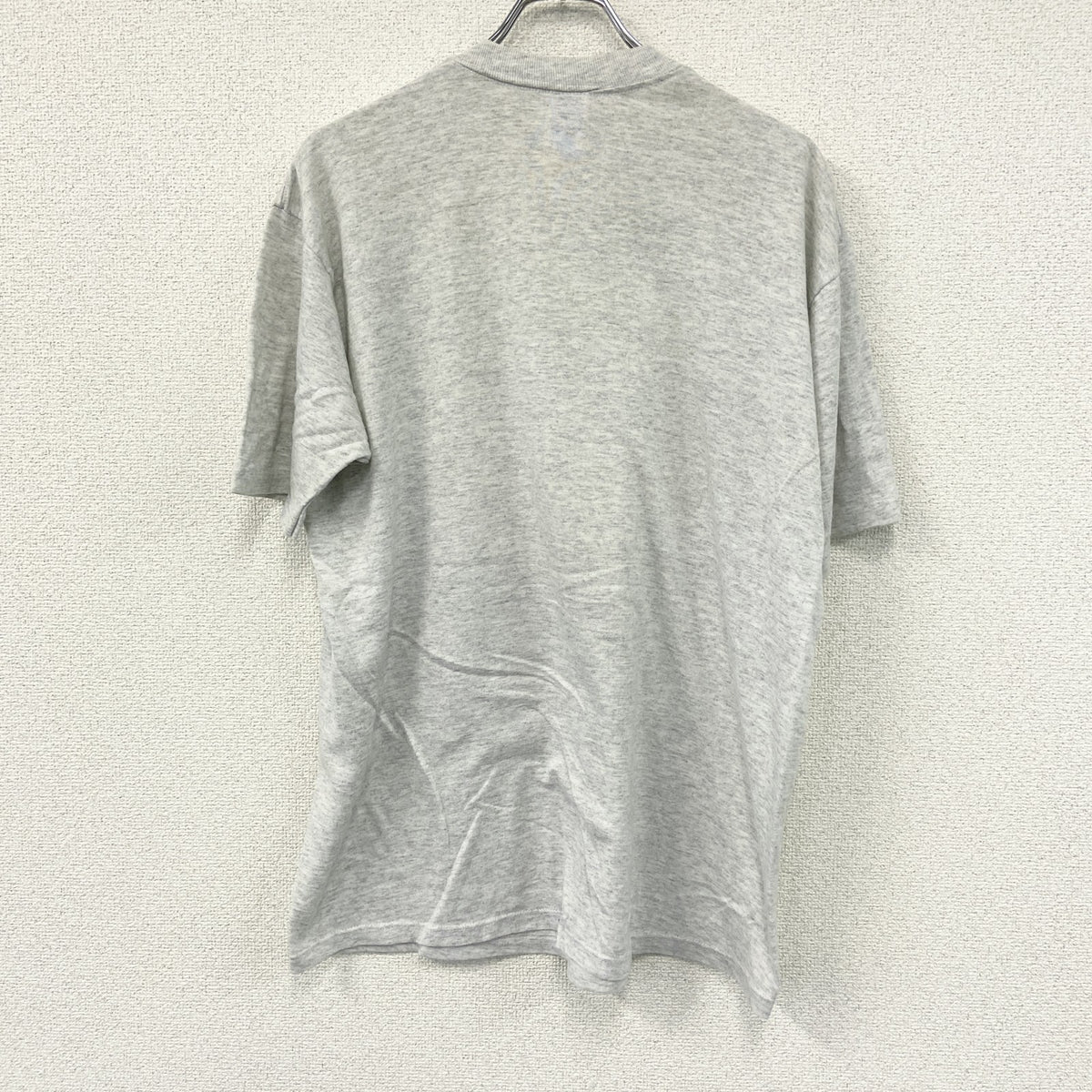 JERZEES　ジャージーズ　半袖プリントTシャツ　ヴィンテージ　シングルステッチ　霜降りグレー　XLサイズ　古着