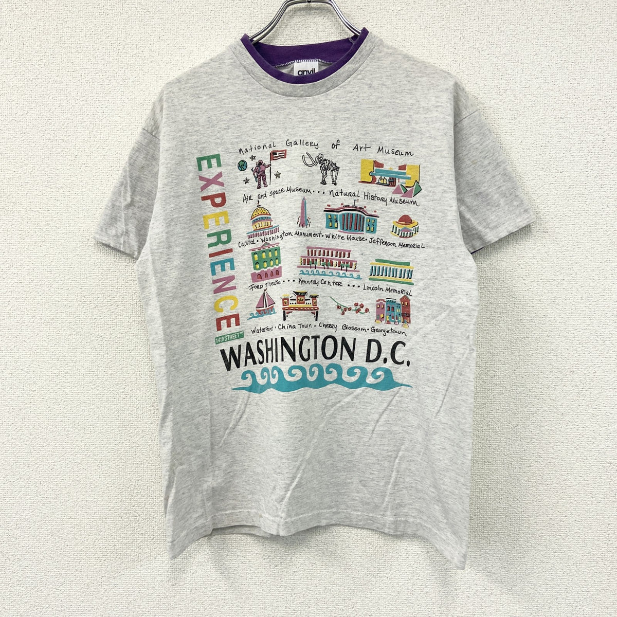 anvil　アンビル　半袖プリントTシャツ　シングルステッチ　Lサイズ　古着
