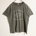 半袖プリントTシャツ　クルーネック　THE NORTH REMEMBERS　緑　グリーン　春夏服　古着