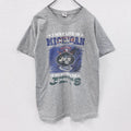GILDAN　ギルダン　JETS　半袖プリントTシャツ　灰色　グレー　3XLサイズ　古着