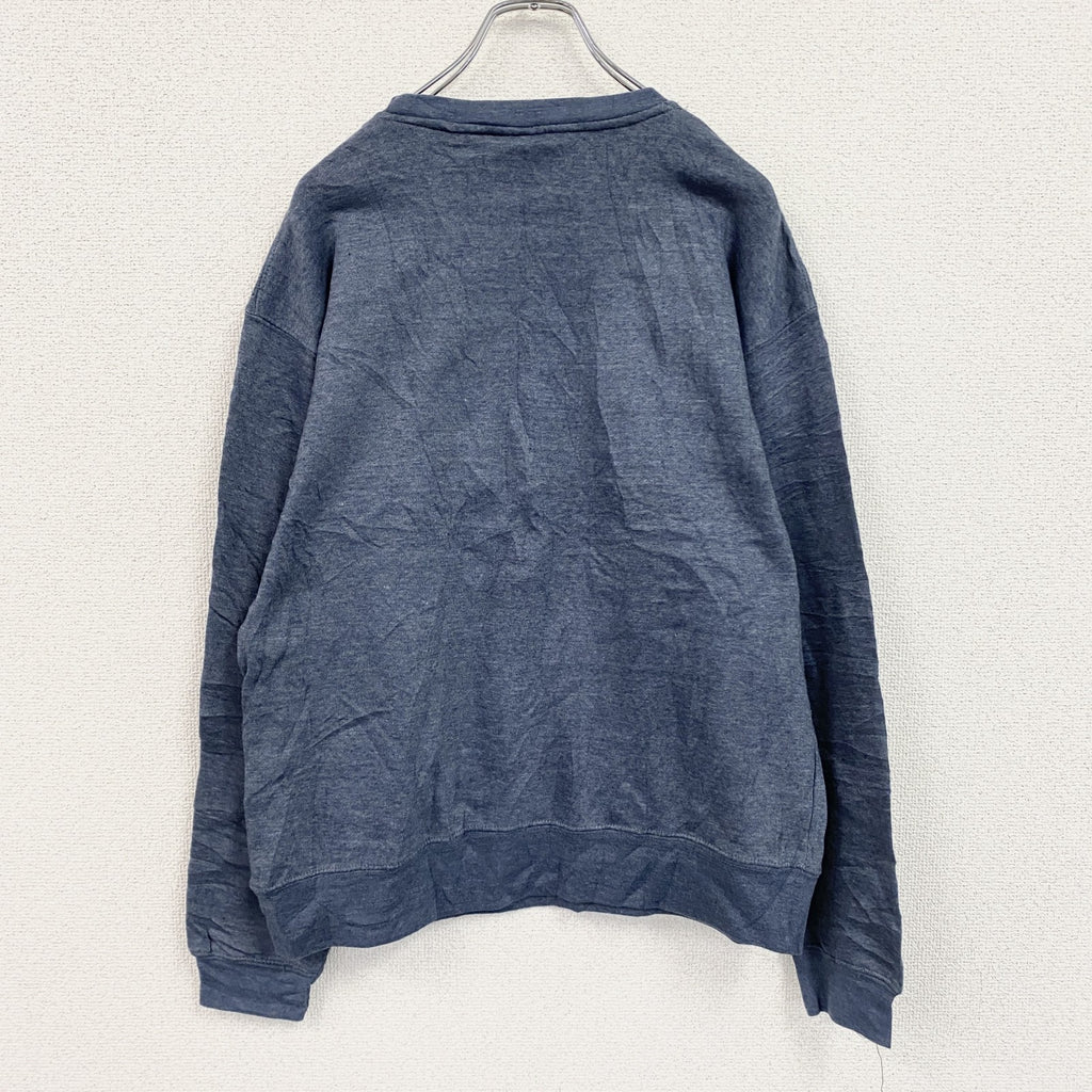 Pacific＆Co　スウェット/トレーナー　アーチプリント　紺　ネイビー　Mサイズ　古着