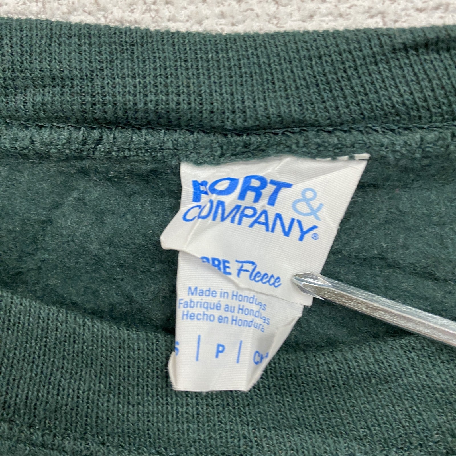 PORT&COMPANY　ポート＆カンパニー　スウェット/トレーナー　緑　グリーン　Sサイズ　古着