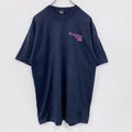 90s　SCREEN STARS　半袖プリントTシャツ　シングルステッチ　ヴィンテージ　黒　ブラック　XLサイズ　古着