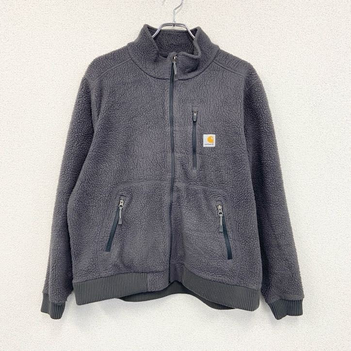 Carhartt カーハート 裏ボアジャケット M　ダークグレー ロゴタグ Carhartt カーハート フリースジャケット/ ボアジャケット