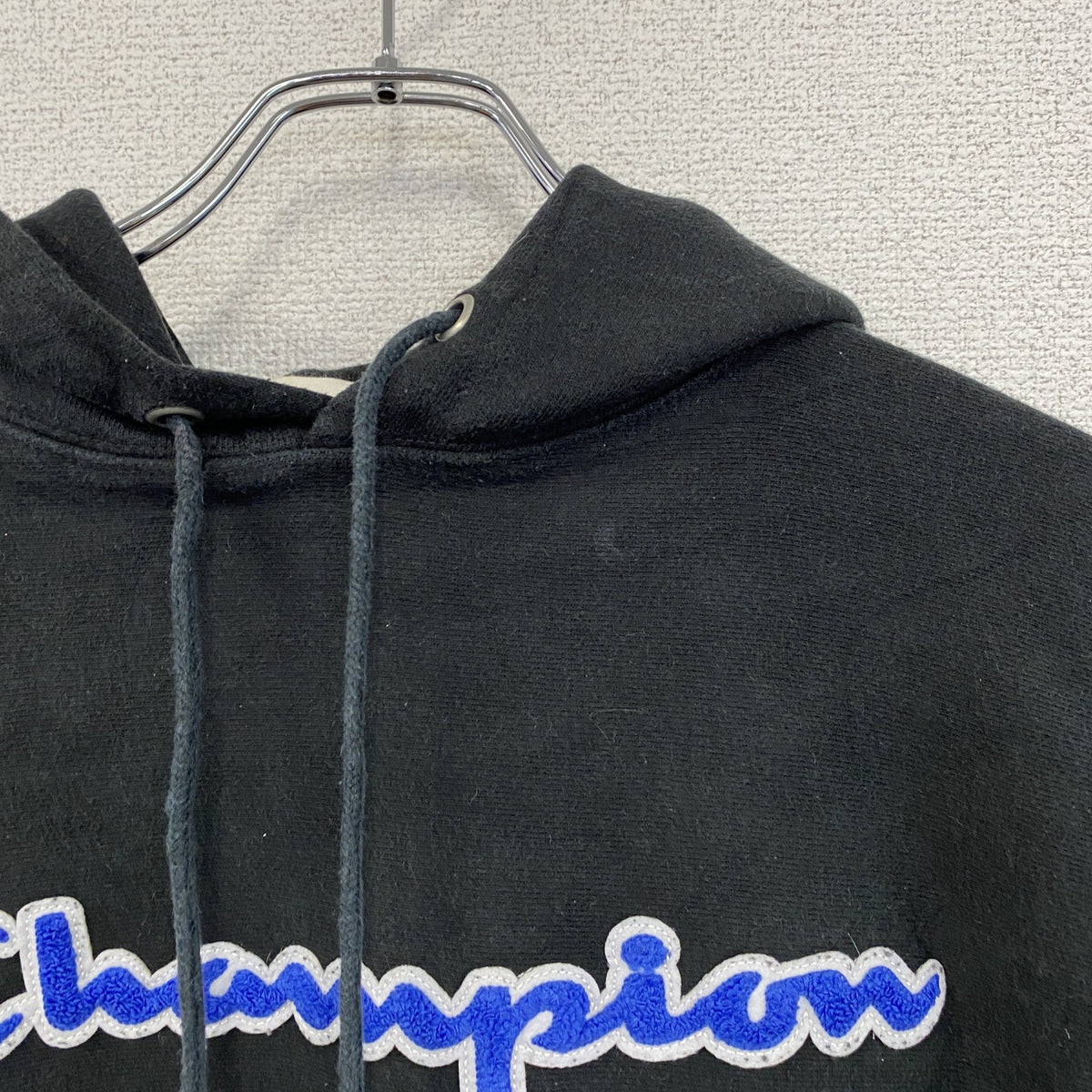 Champion　チャンピオン　リバースウィーブ　スウェットパーカー/フーディー　黒　ブラック　Lサイズ　古着