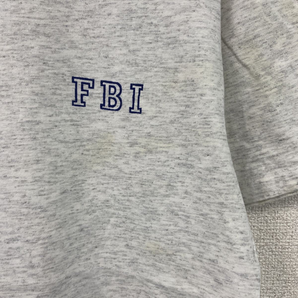 ONEITA　オニータ　半袖プリントTシャツ　シングルステッチ　ヴィンテージ　霜降りグレー　Mサイズ　古着
