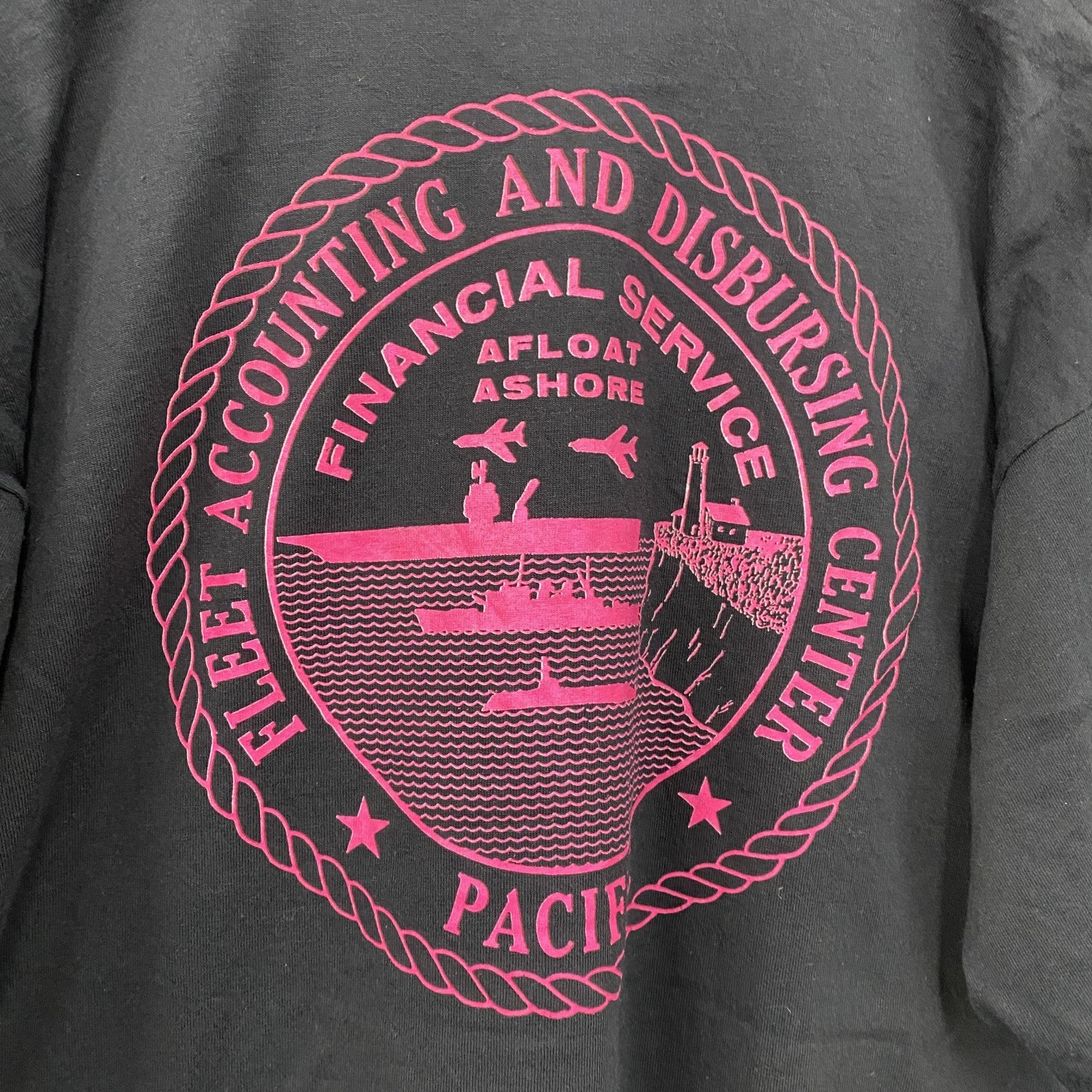 90s　SCREEN STARS　半袖プリントTシャツ　シングルステッチ　ヴィンテージ　黒　ブラック　XLサイズ　古着