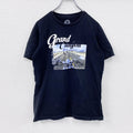 Tee Time　グランドキャニオン　半袖プリントTシャツ　黒　ブラック　Mサイズ　古着