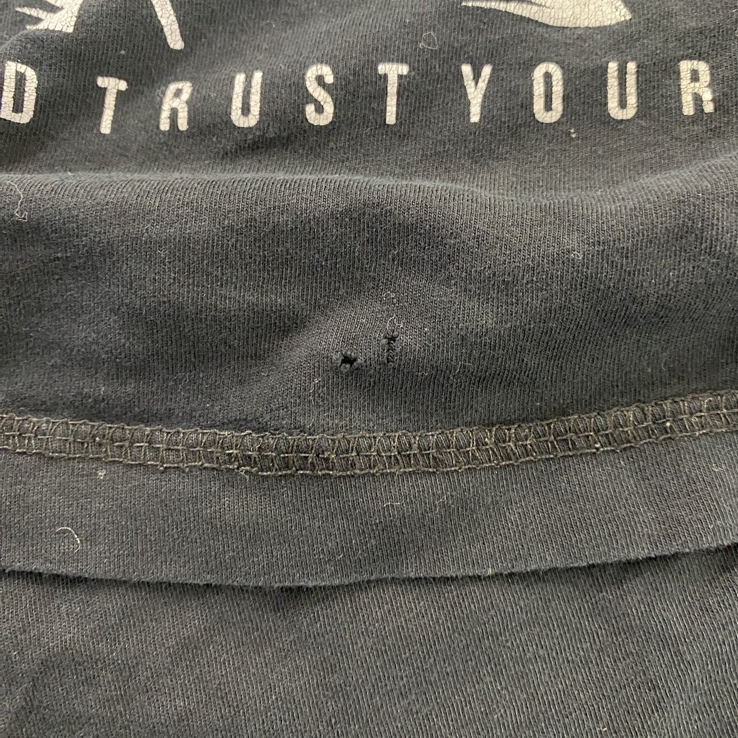 Rocknowl　ロックノウル　BATBOWL　バットアウル　半袖プリントTシャツ　黒　ブラック　Lサイズ