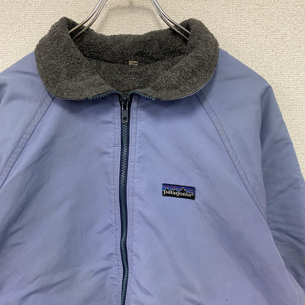 Patagonia　パタゴニア　シェルドシンチラジャケット/フルジップジャケット　裏ボア　紫　パープル　11/12サイズ　古着