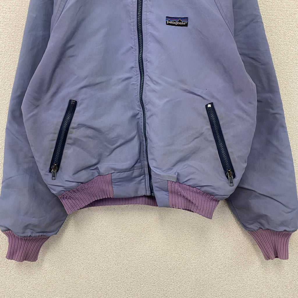 Patagonia　パタゴニア　シェルドシンチラジャケット/フルジップジャケット　裏ボア　紫　パープル　11/12サイズ　古着