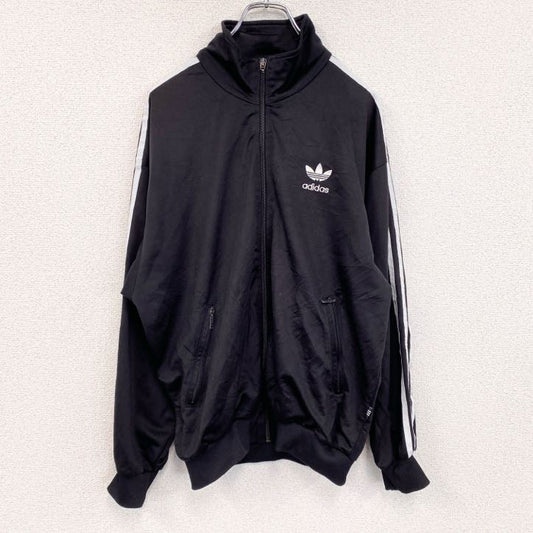 90s　adidas　アディダス　トラックジャケット/ジャージ　ヴィンテージ　黒　ブラック　Sサイズ