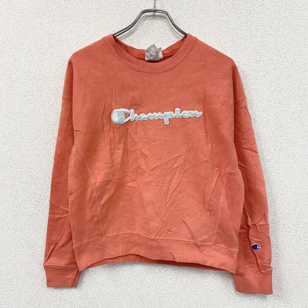 Champion　チャンピオン　リバースウィーブ　スウェット/トレーナー　コーラルピンク　Sサイズ　古着