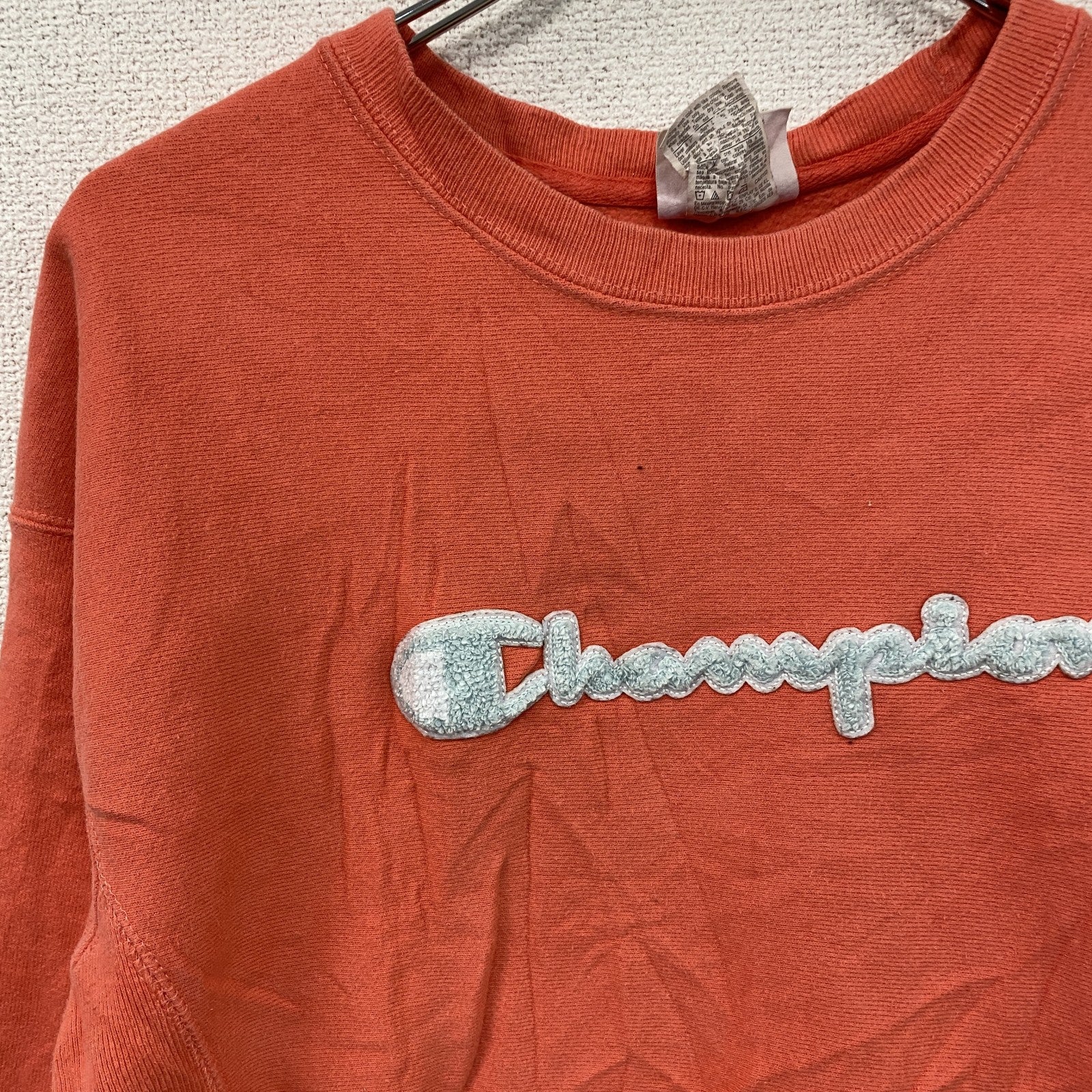 Champion　チャンピオン　リバースウィーブ　スウェット/トレーナー　コーラルピンク　Sサイズ　古着