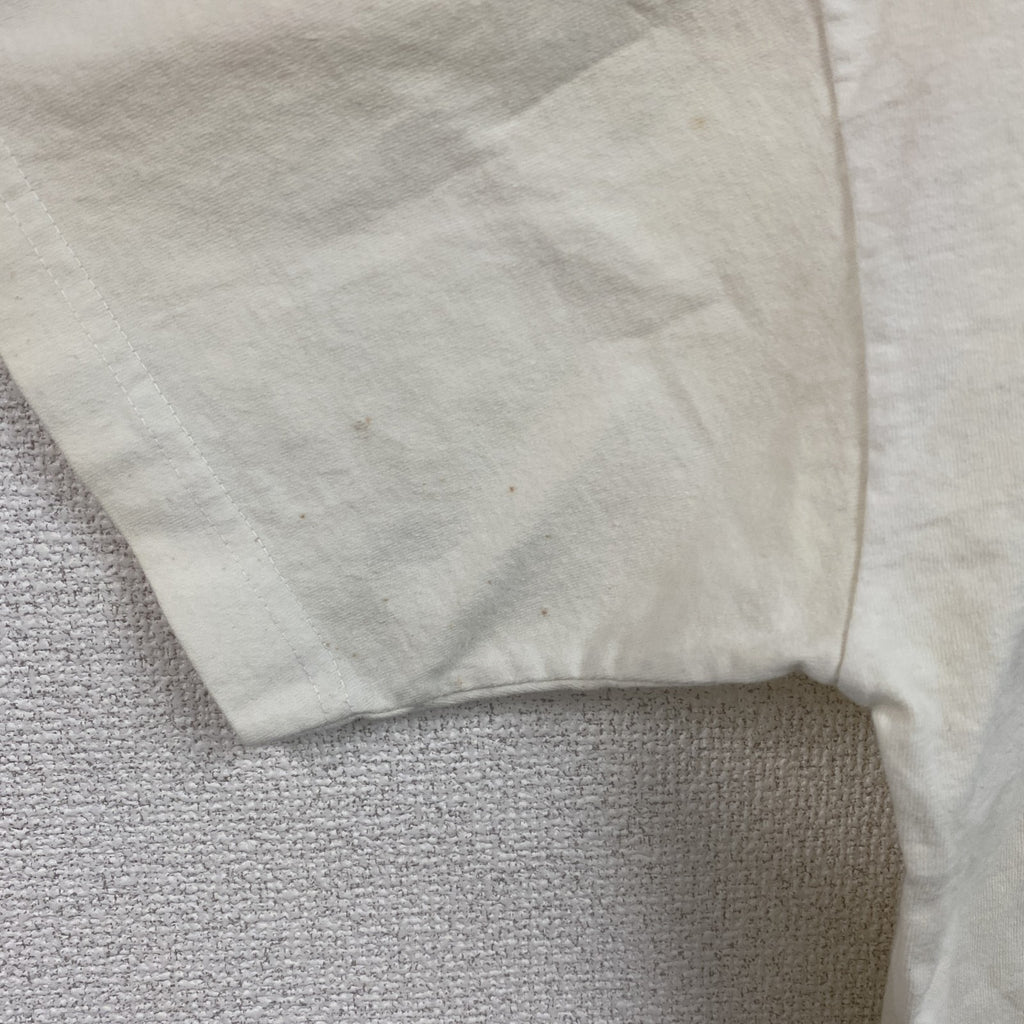 90s　Ganzee　半袖スーベニアTシャツ　ジャマイカ　ヴィンテージ　白　ホワイト　Lサイズ　古着