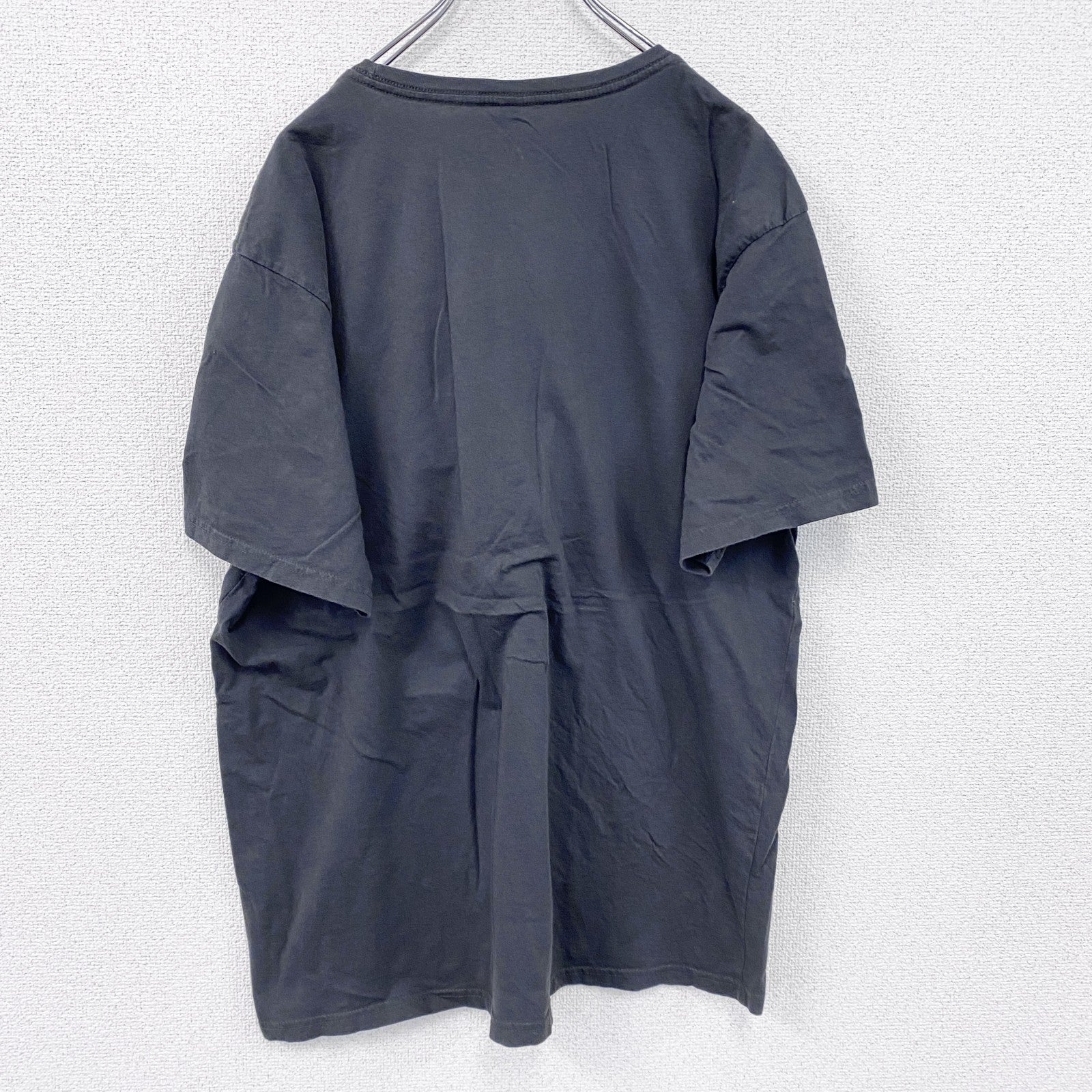 DISTRICT MADE　CCAD　半袖プリントTシャツ　黒　ブラック　XLサイズ　古着