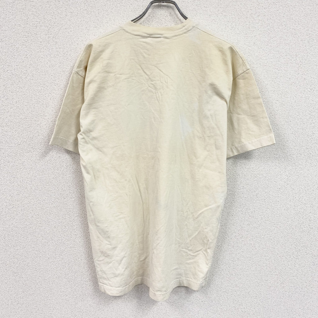 90s　Ganzee　半袖スーベニアTシャツ　ジャマイカ　ヴィンテージ　白　ホワイト　Lサイズ　古着