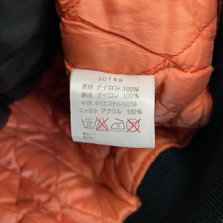 HARLEY DAVIDSON　ハーレーダビッドソン　MA-1タイプ　ナイロンジャケット　黒　ブラック　Mサイズ