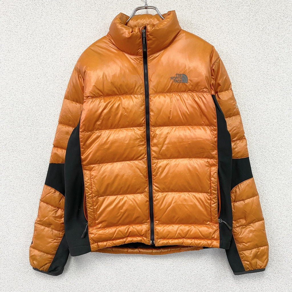 THE NORTH FACE　ザ・ノースフェイス　SUMMIT SERIES　800フィルパワーダウンジャケット　オレンジ 　Mサイズ　古着