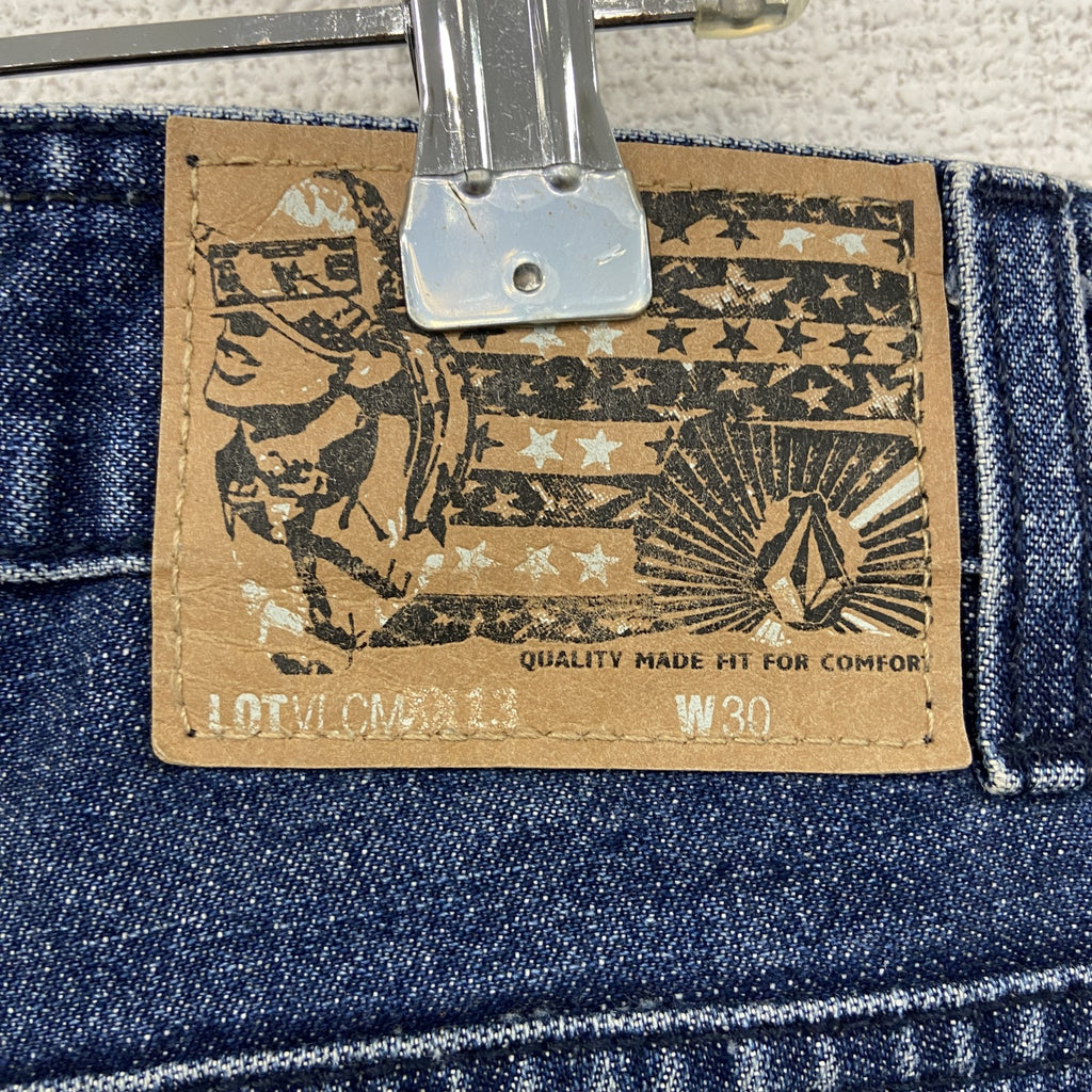 VOLCOM　ボルコム　デニムパンツ/ジーンズ　ジップフライ　インディゴ　30サイズ　古着