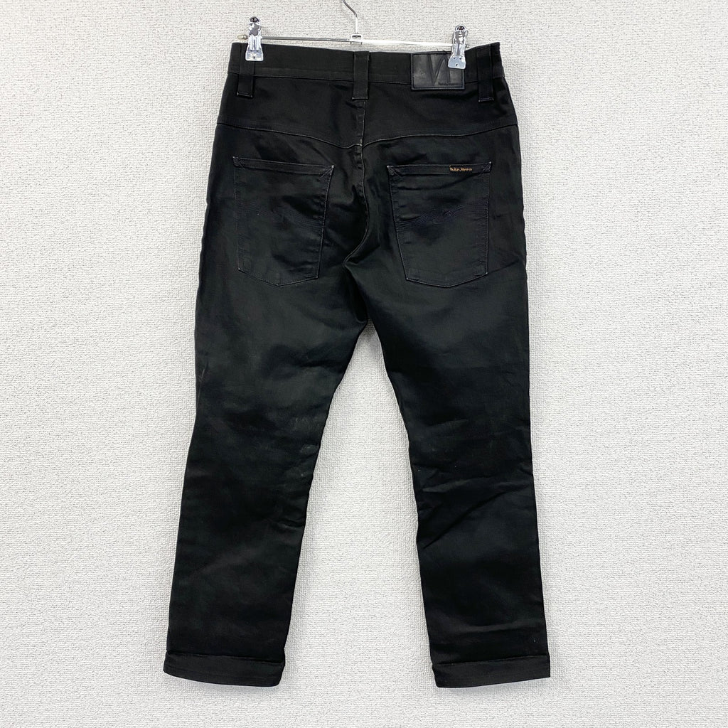 Nudie Jeans　ヌーディージーンズ　デニムパンツ/ジーンズ　黒　ブラック　W30サイズ　古着