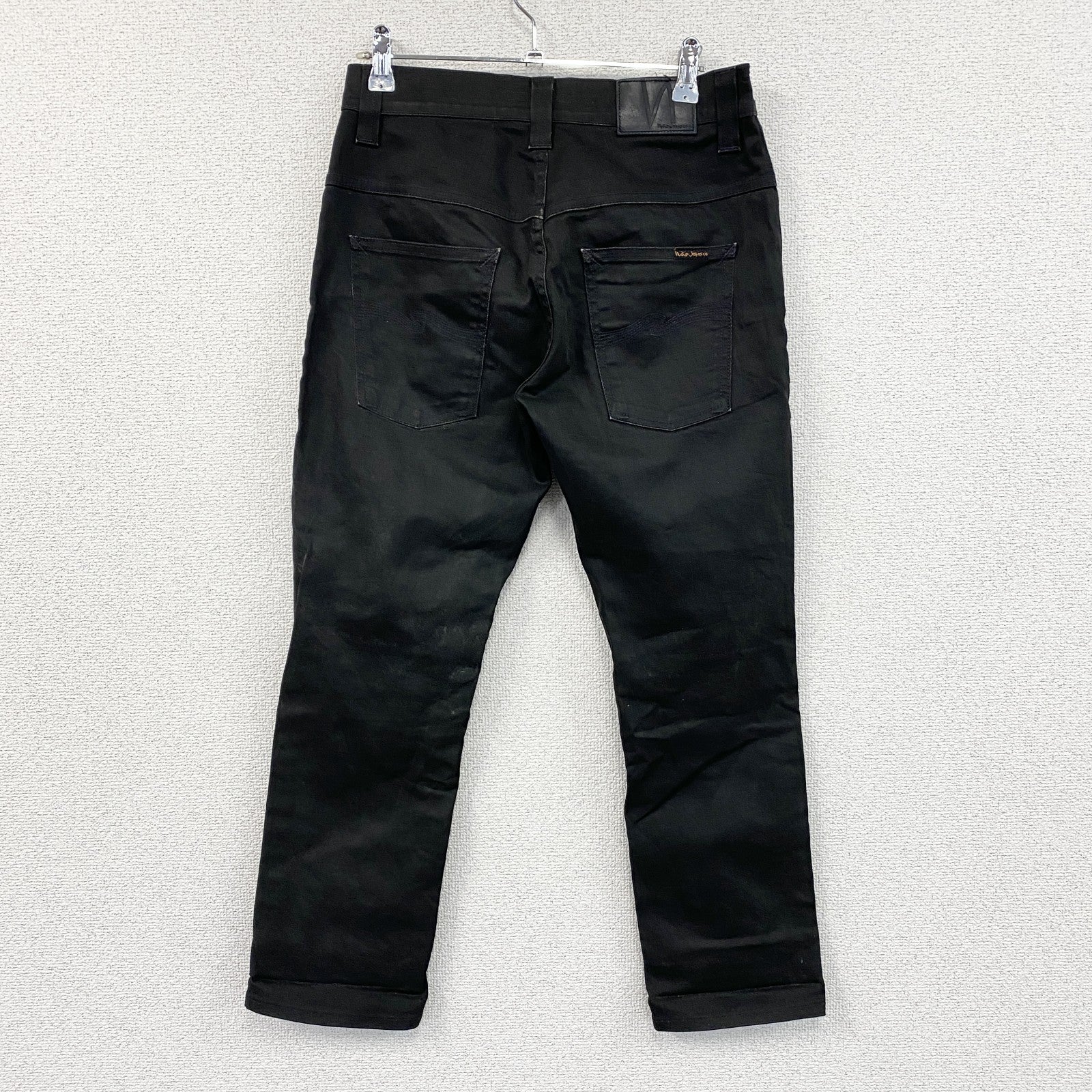 Nudie Jeans　ヌーディージーンズ　デニムパンツ/ジーンズ　黒　ブラック　W30サイズ　古着