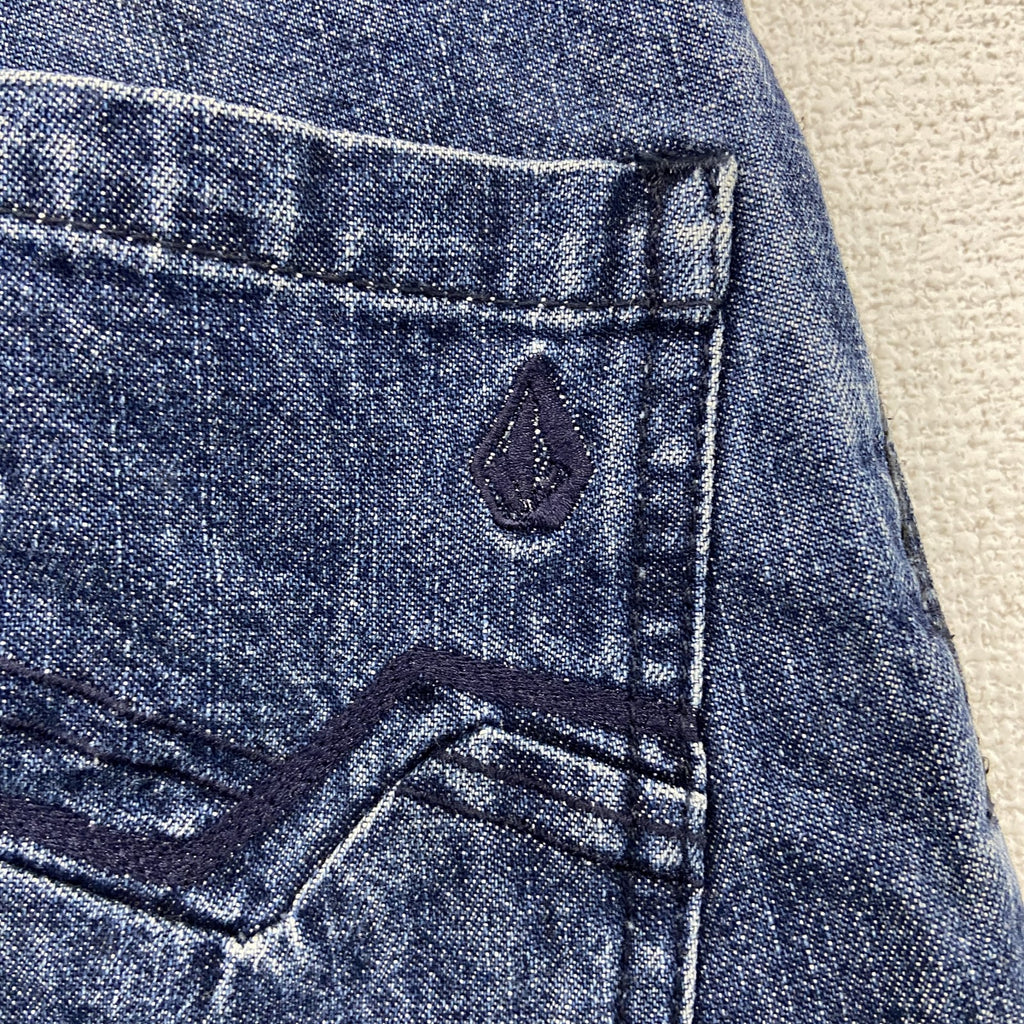 VOLCOM　ボルコム　デニムパンツ/ジーンズ　ジップフライ　インディゴ　30サイズ　古着