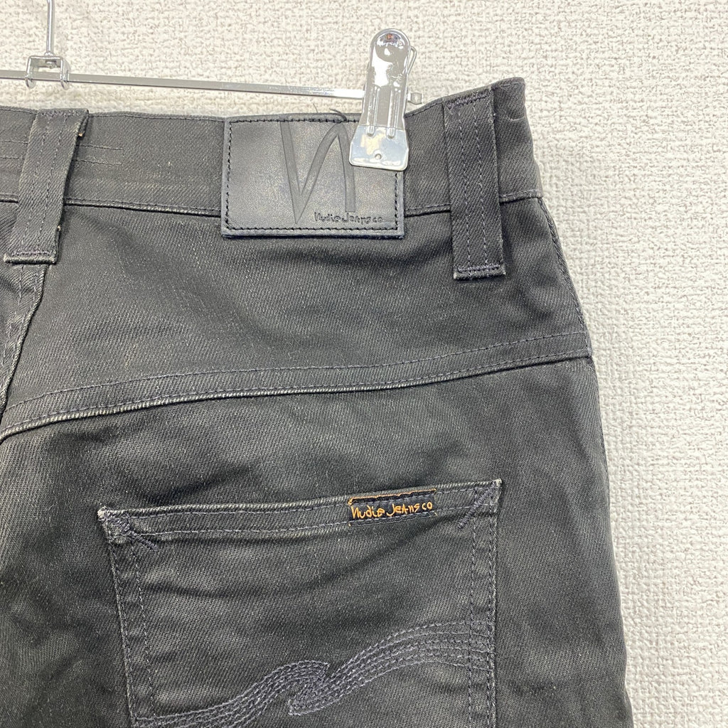Nudie Jeans　ヌーディージーンズ　デニムパンツ/ジーンズ　黒　ブラック　W30サイズ　古着