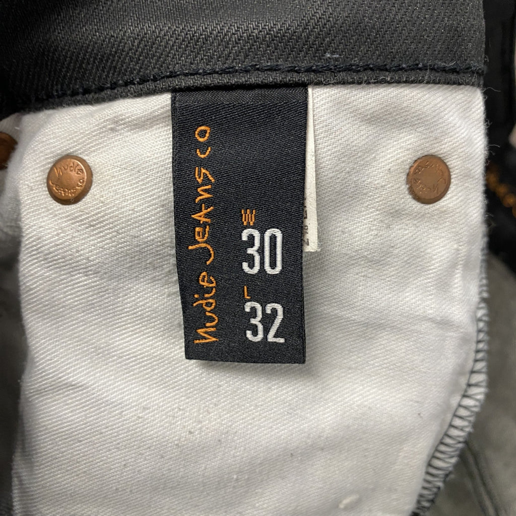 Nudie Jeans　ヌーディージーンズ　デニムパンツ/ジーンズ　黒　ブラック　W30サイズ　古着
