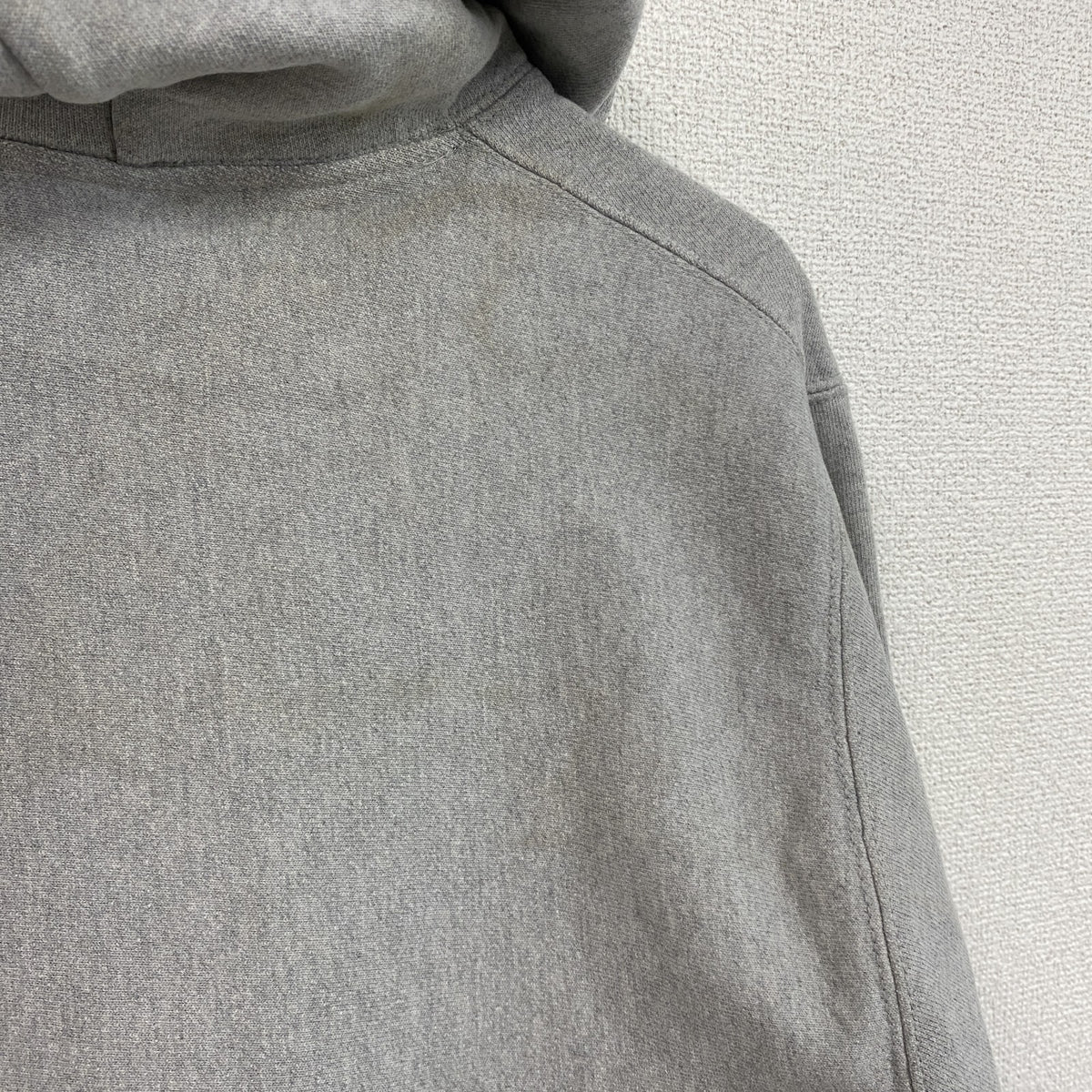 Champion　チャンピオン　リバースウィーブ　スウェットパーカー/フーディー　灰色　グレー　Mサイズ　古着