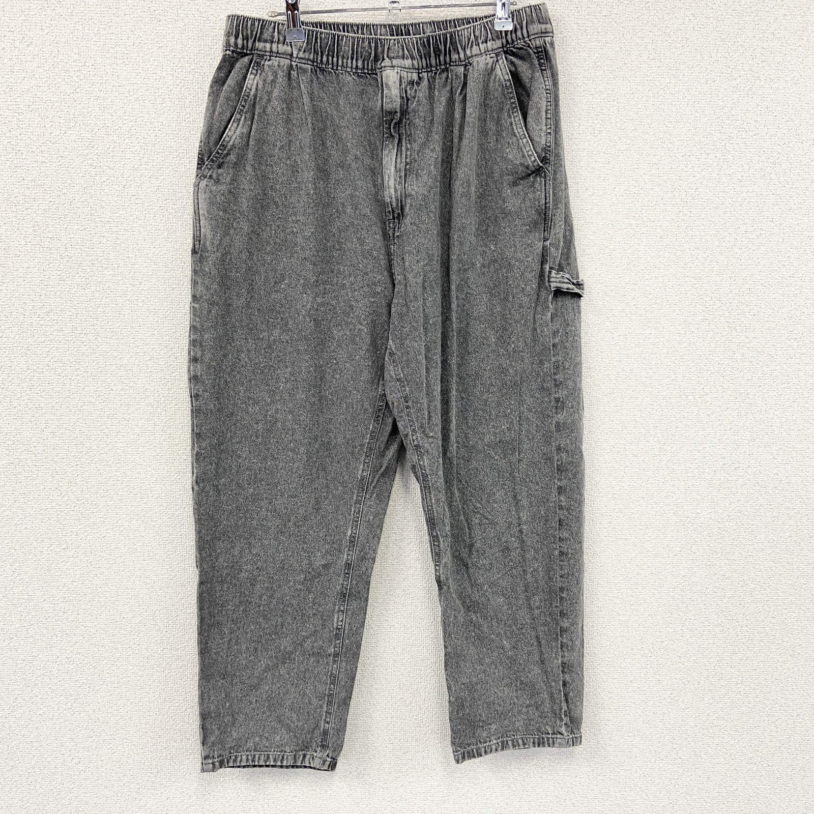 Dickies　ディッキーズ　デニムペインターパンツ　ワンポイント　インディゴ　XLサイズ　古着