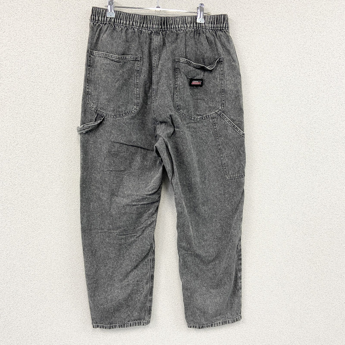Dickies　ディッキーズ　デニムペインターパンツ　ワンポイント　インディゴ　XLサイズ　古着