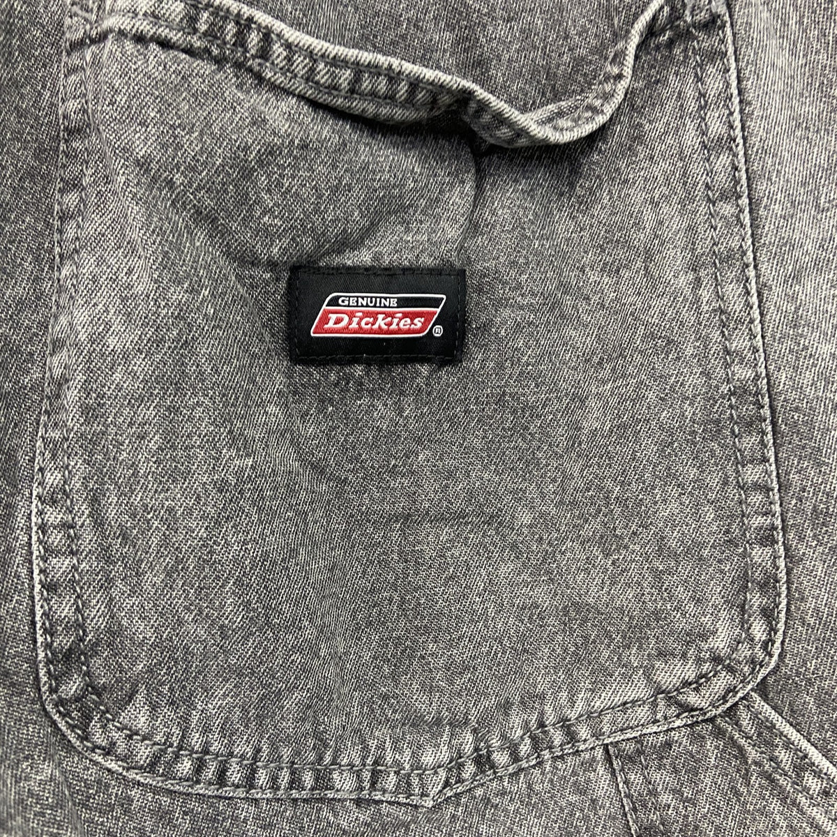 Dickies　ディッキーズ　デニムペインターパンツ　ワンポイント　インディゴ　XLサイズ　古着