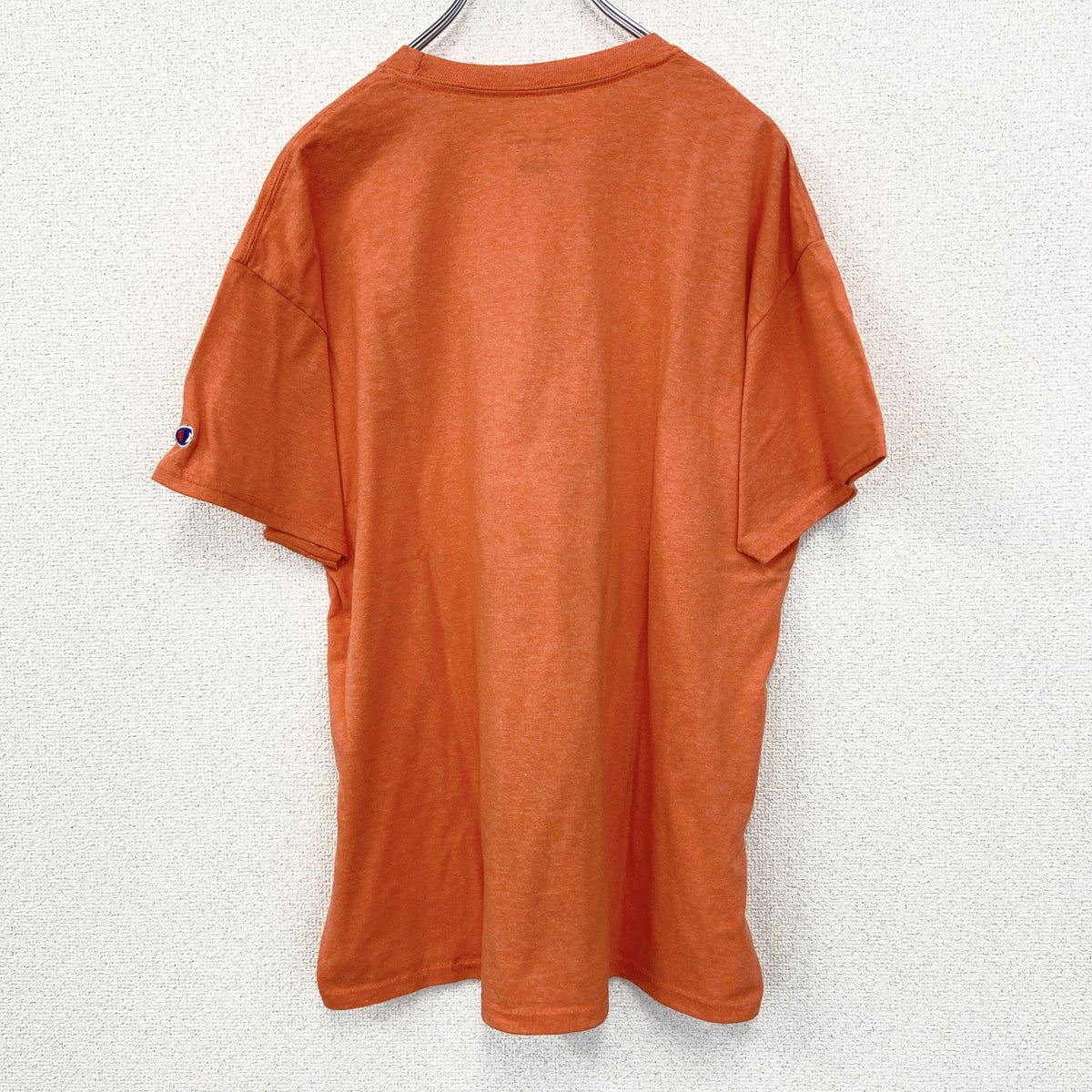 champion　チャンピオン　半袖プリントTシャツ　フィラデルフィア フライヤーズ　ホッケー　オレンジ　Lサイズ　古着