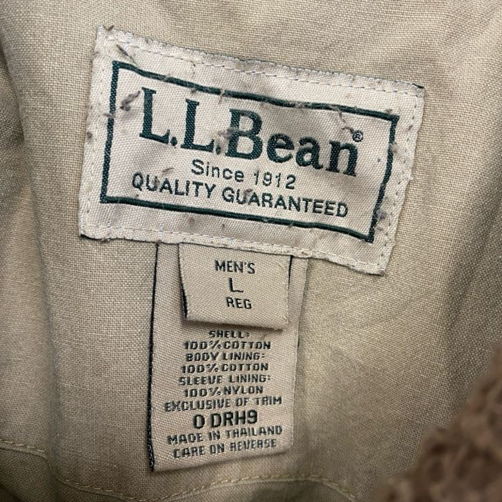 L.L.Bean　エルエルビーン　A‐2タイプ　ブルゾン/スイングトップ　ベージュ　Lサイズ