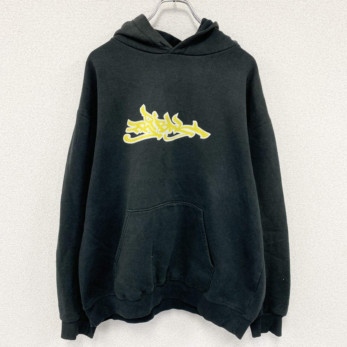 TRIBAL　トライバル　スウェットパーカー/フーディー　黒　ブラック　XLサイズ　古着