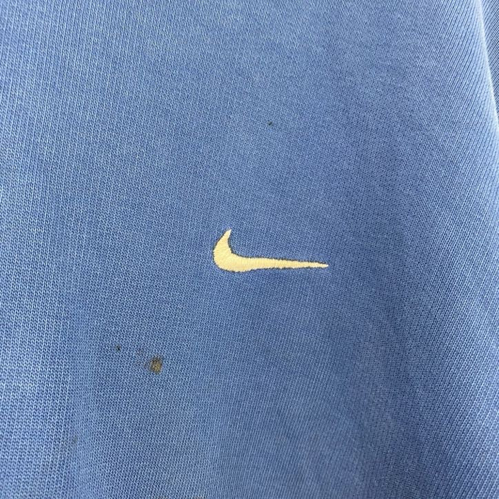 00s　NIKE　ナイキ　スウェットパーカー/フーディ　ヴィンテージ　青　ブルー　XXLサイズ　古着