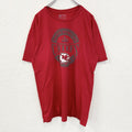PRO LINE　半袖プリントビッグTシャツ　NFL　カンザスシティ チーフス　アメフト　KC　赤　レッド　XLサイズ　古着