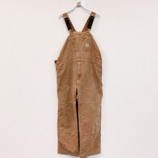 Carhartt　カーハート　オーバーオール/つなぎ　ブラウンダック　ダック地　ダブルニー　キャメル　W44