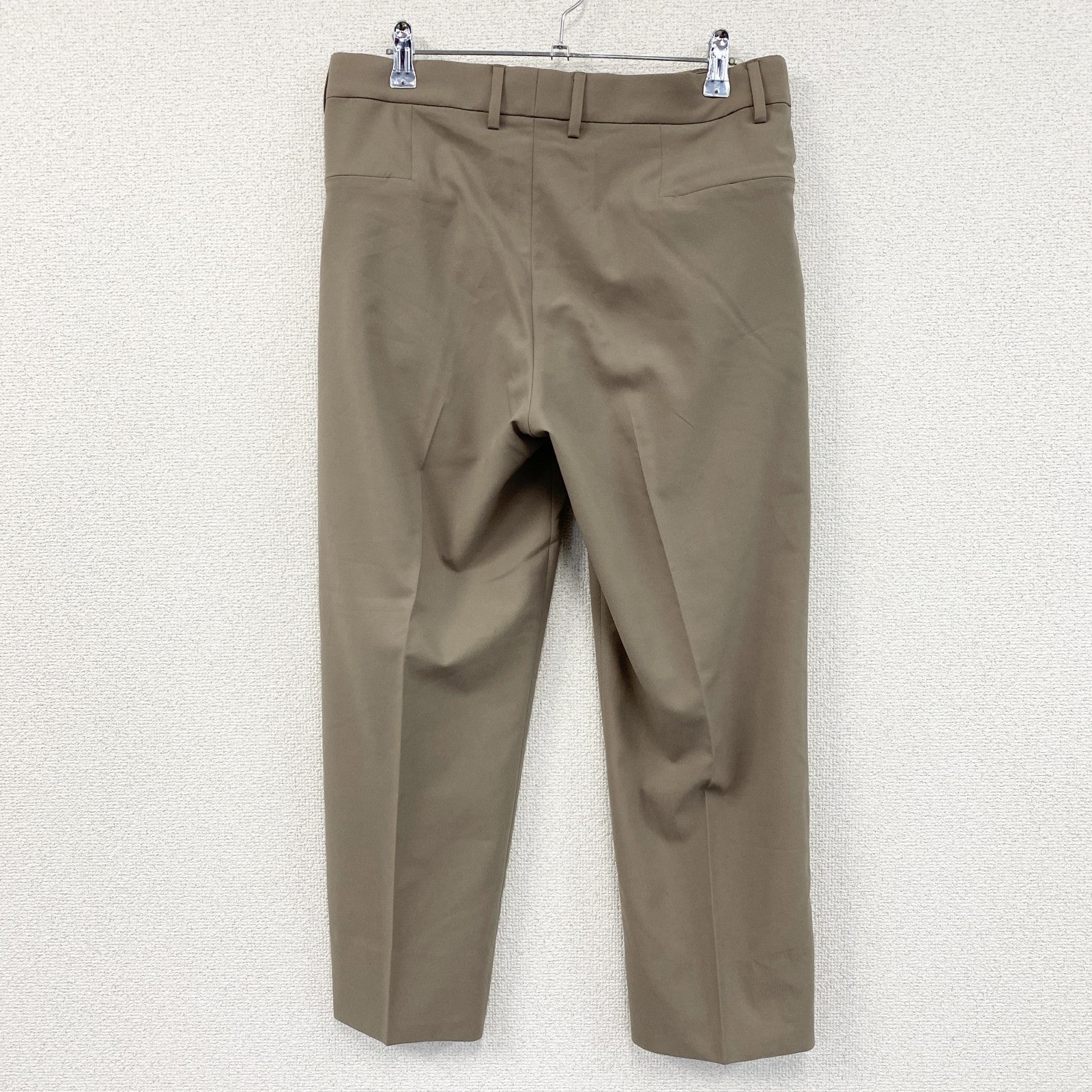 DESCENTE　デサント　イージーパンツ　スラックス　ベージュ　Lサイズ　古着