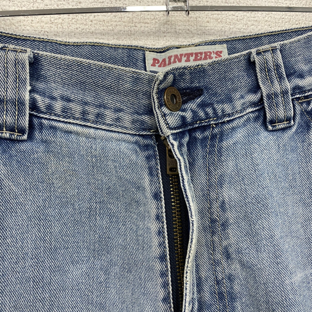 PAINTER'S　ペインターズ　OLD NAVY　デニムペインターパンツ　ジップフライ　インディゴ　W32サイズ
