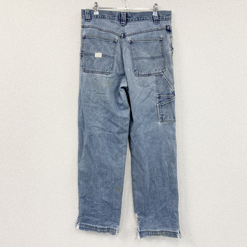 PAINTER'S　ペインターズ　OLD NAVY　デニムペインターパンツ　ジップフライ　インディゴ　W32サイズ