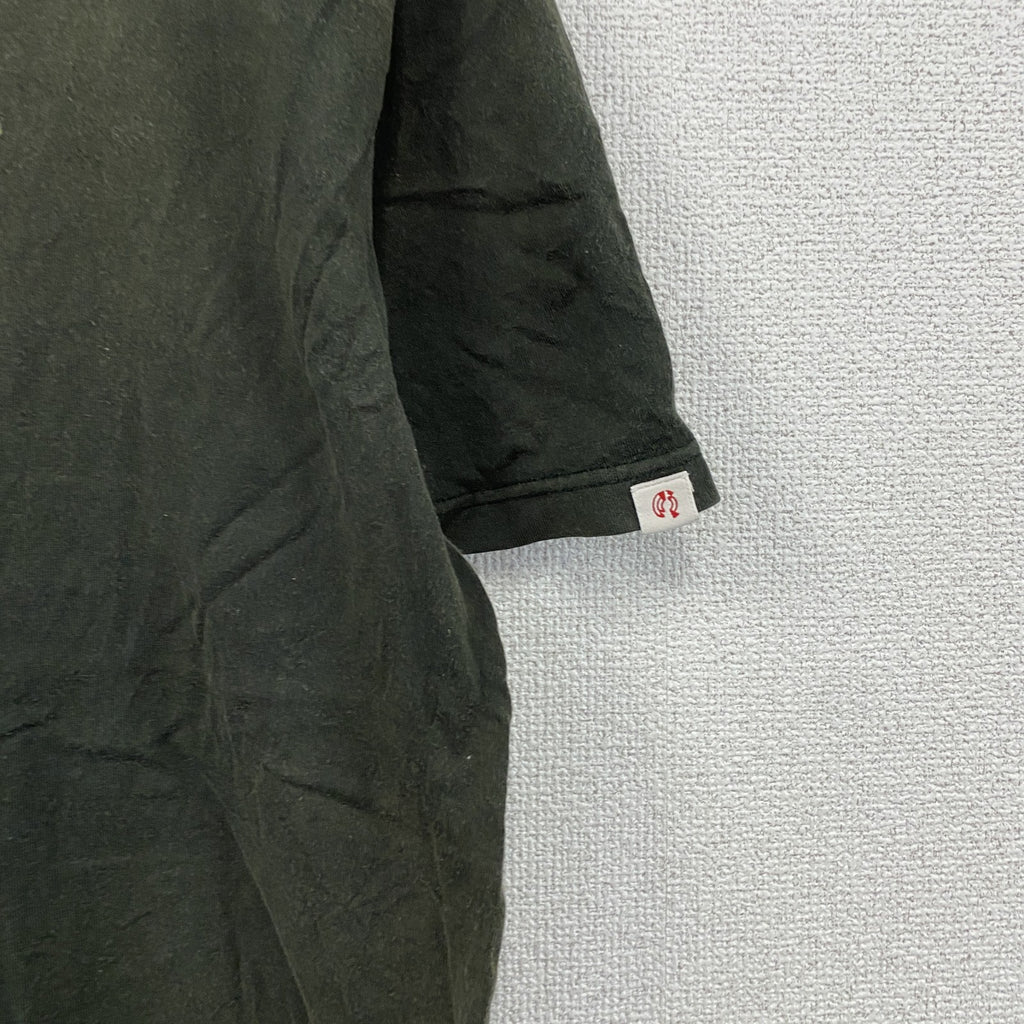 00s　OLD UNIQLO　オールドユニクロ　Robot Megastore　半袖Tシャツ　ダークグリーン　Lサイズ　古着